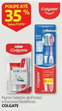 Auchan Colgate numa seleção de pastas e escovas dentífricas promoção