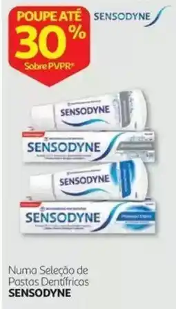 Auchan pastas dentífricas sensodyne promoção
