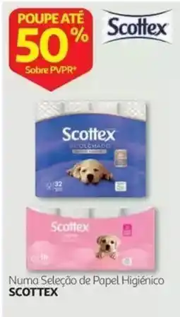 Auchan Papel higiênico scottex promoção