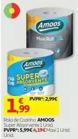 Auchan Rolo de Cozinha Amoos promoção