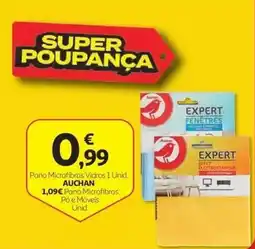 Auchan Pano Microfibras Vidros 1 Unid. Auchan promoção