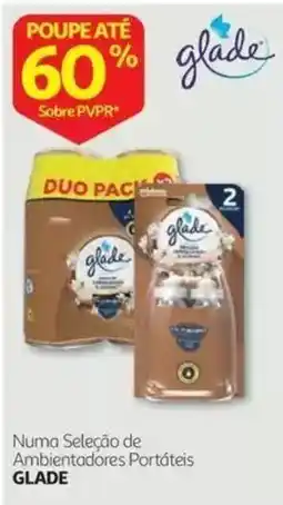 Auchan Ambientadores Portáteis Glade promoção