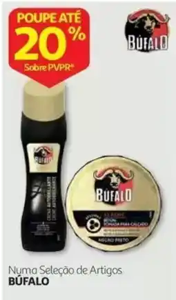 Auchan Búfalo pomada para calçado negro preto promoção