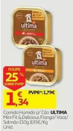 Auchan Comida Húmida p/ Cão ultima promoção