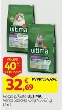 Auchan Ração p/ Gato ultima promoção