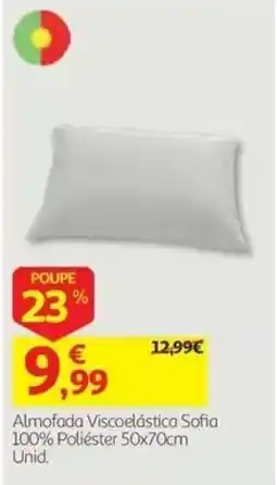 Auchan Almofada Viscoelástica Sofia promoção
