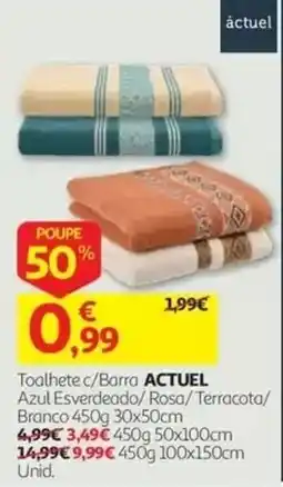 Auchan Toalhete c/Barra ACTUEL promoção