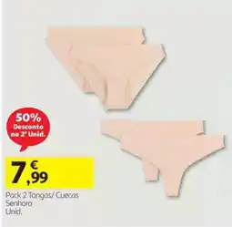 Auchan Tangas/ Cuecas Senhora promoção