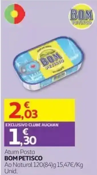 Auchan atum posta bom petisco promoção