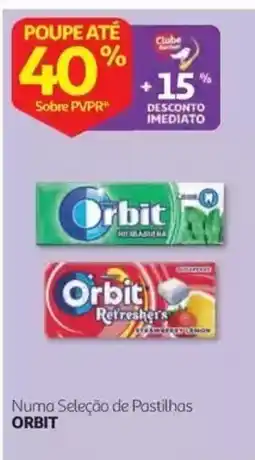 Auchan Numa Seleção de Pastilhas Orbit promoção