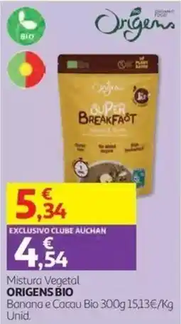 Auchan Mistura Vegetal Origens Bio promoção