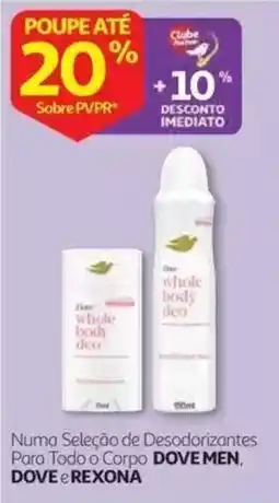 Auchan Dove whole body deo promoção