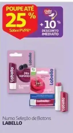 Auchan numa seleção de batons labello promoção