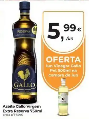 Azeite Gallo Virgem Extra Reserva