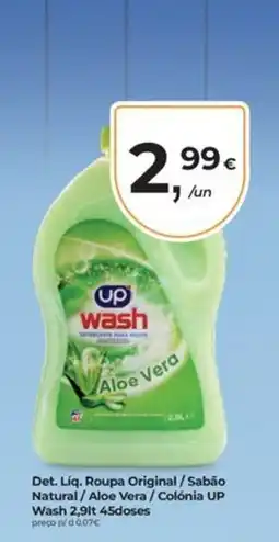 Aqui é fresco up wash aloe vera promoção