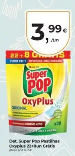Aqui é fresco Super Pop Pastilhas Oxyplus promoção