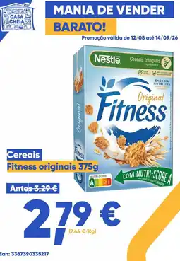 Casa Cheia Nestle cereais integrais fitness originais promoção