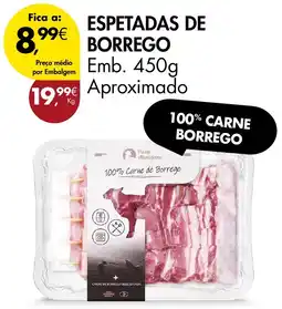 Pingo Doce Espetadas de borrego promoção