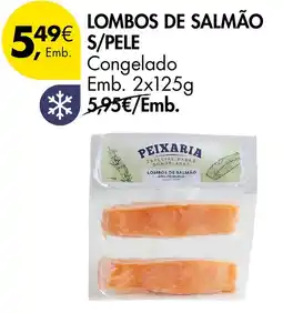 Pingo Doce lombos de salmão peixaria s/pele promoção