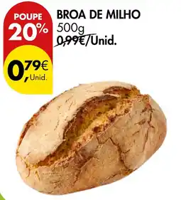 Pingo Doce Broa de milho promoção