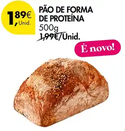 Pingo Doce Pão de forma de proteína promoção