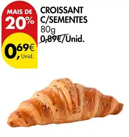 Pingo Doce Croissant c/sementes promoção