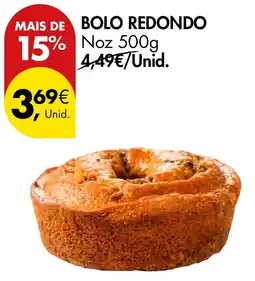 Pingo Doce Bolo redondo promoção