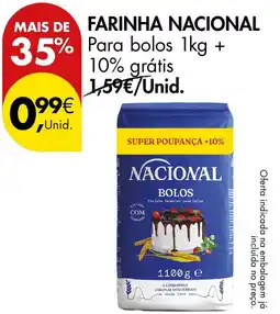 Pingo Doce Farinha nacional bolos promoção