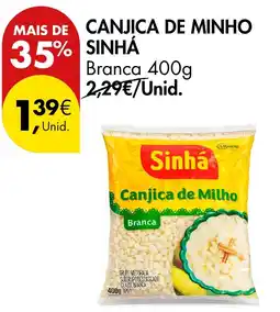 Pingo Doce Canjica de milho sinhá branca promoção