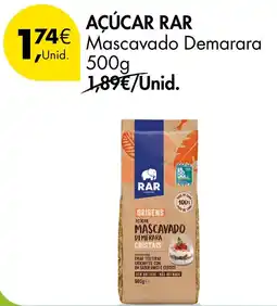 Pingo Doce Açúcar rar mascavado demarara promoção