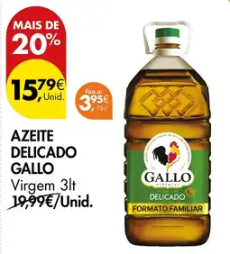 Pingo Doce azeite delicado gallo promoção