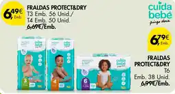 Pingo Doce Fraldas protect&dry cuida bebé promoção