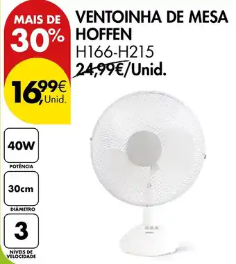 Ventoinha de mesa hoffen