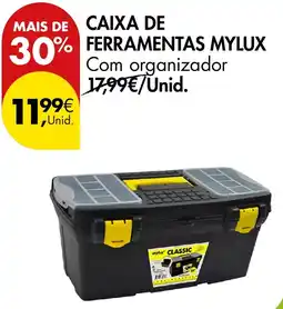 Pingo Doce Caixa de ferramentas mylux promoção