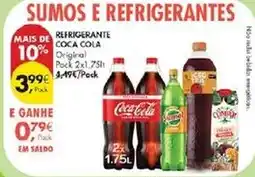 Pingo Doce refrigerante coca cola promoção