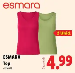 Lidl esmara top promoção