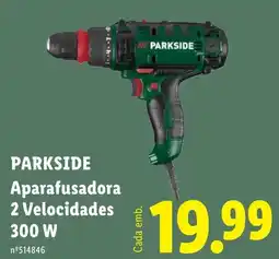 Lidl parkside aparafusadora 2 velocidades 300 w promoção