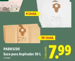 Lidl Saco para Aspirador 30 L promoção