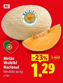 Lidl melão waikiki nacional promoção