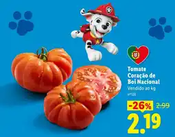Lidl Tomate Coração de Boi Nacional promoção
