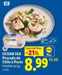 Lidl Ocean Sea Pescada do Chile à Posta promoção