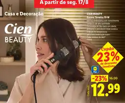 Lidl Escova Térmica Cien Beauty 70 W promoção