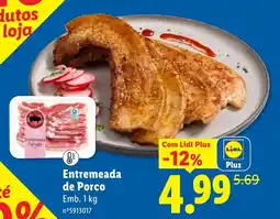 Lidl Entremeada de Porco promoção
