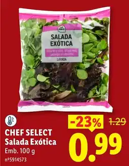 Lidl Chef select salada exótica promoção