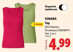 Lidl esmara top promoção