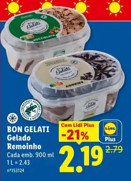 Lidl Bon gelati gelado remoinho promoção