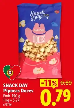 Lidl Snack Day Pipocas Doces promoção