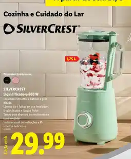 Lidl Silvercrest liquidificadora 600 w promoção