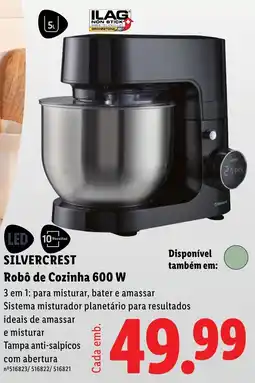 Lidl Silvercrest robô de cozinha 600 w promoção