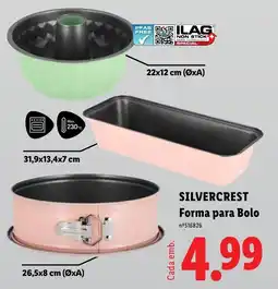 Lidl silvercrest forma para bolo promoção